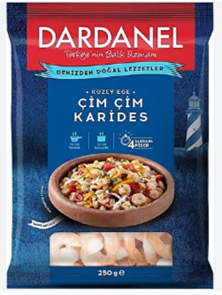 DARDANEL ÇIM ÇIM KARİDES 250 GR